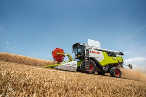 Claas presenteert Trion-maaidorsers