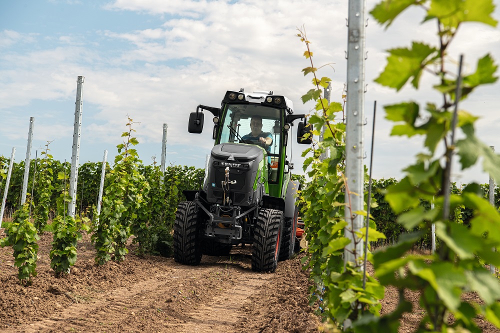 Volledig batterij-elektrisch: de Fendt e100 V Vario