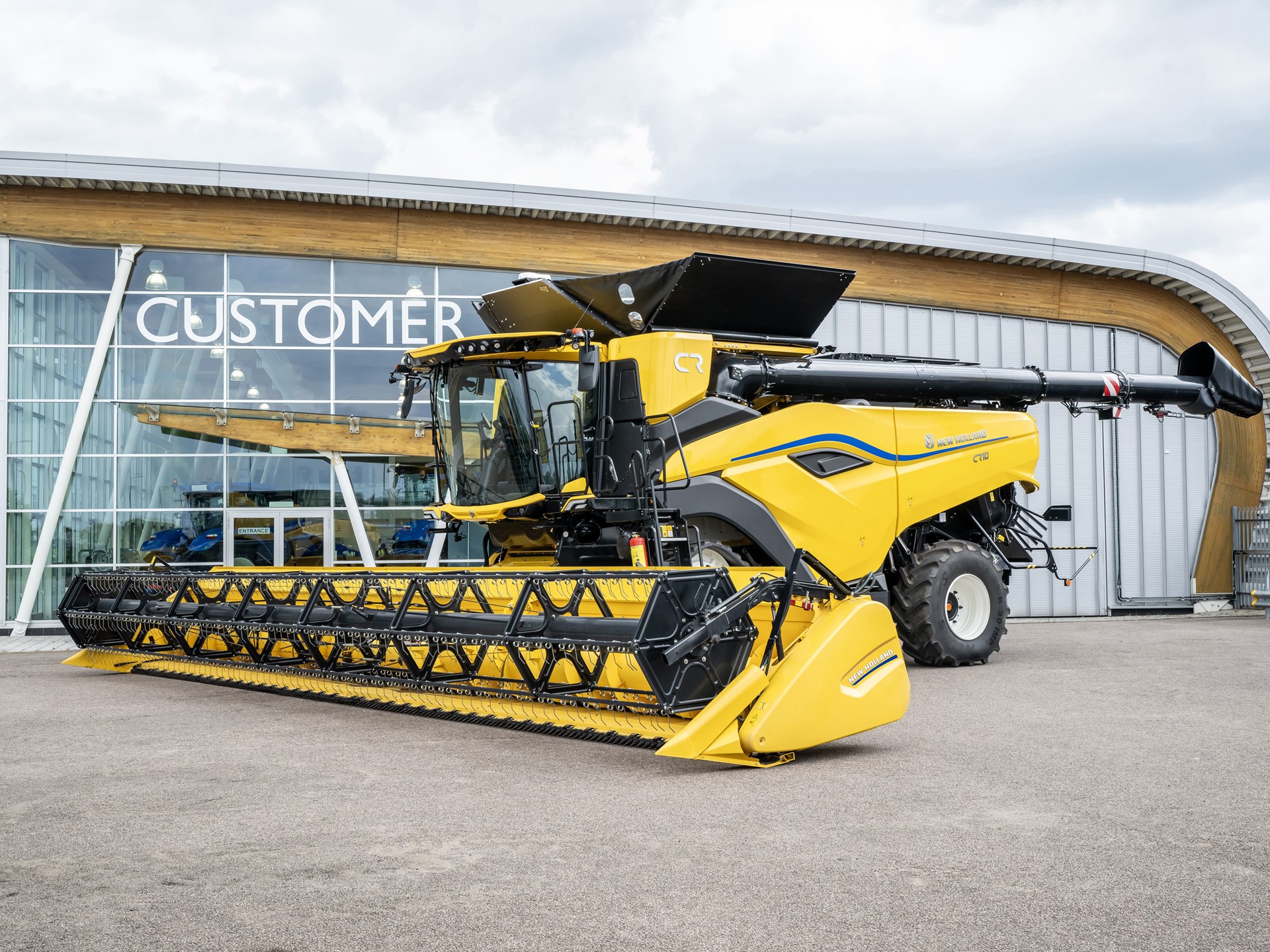 New Holland presenteert twee nieuwe CR-maaidorsers